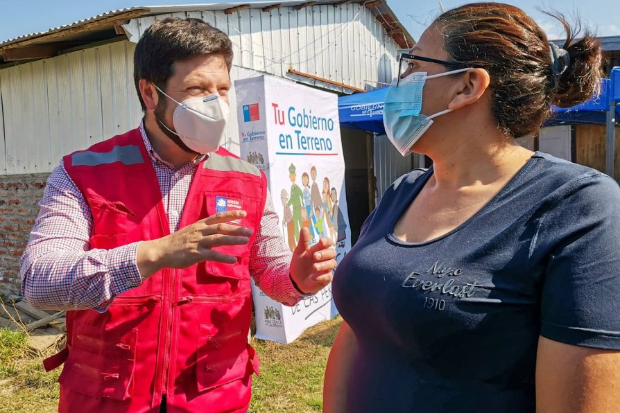 Delegado (s) encabezó jornada de Gobierno en Terreno en sector de Potrero Grande