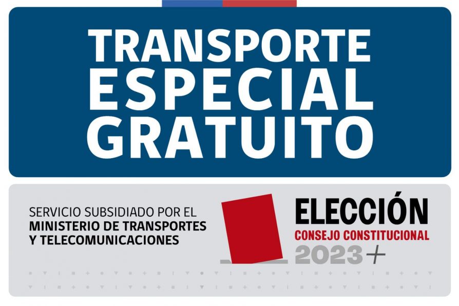 Servicio de transporte especial gratuito para elecciones