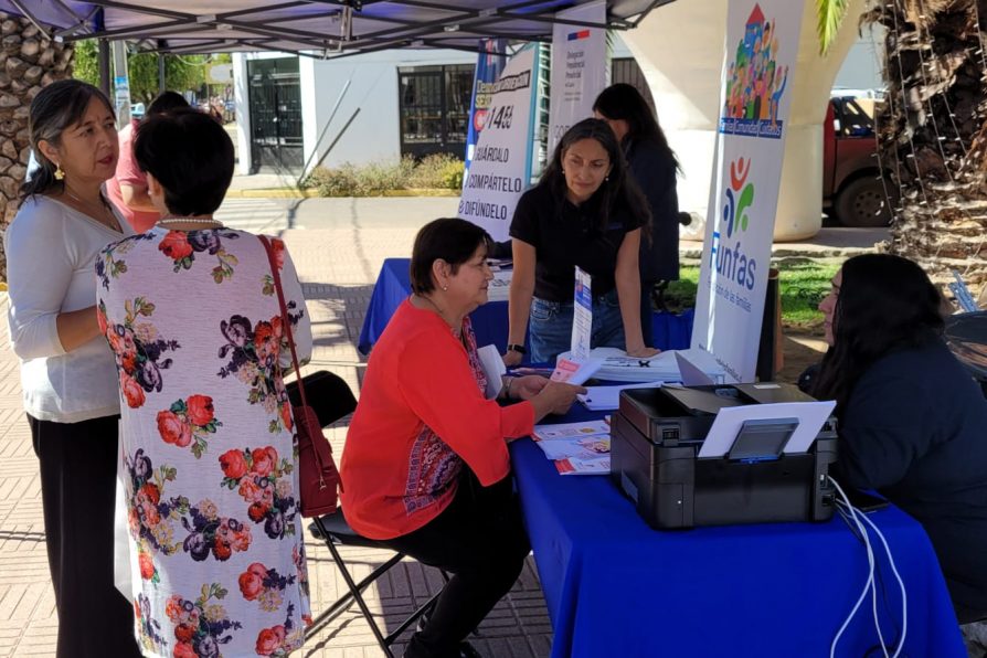 Equipo de Gobierno en Terreno desplegado en la provincia por la Conmemoración del día Internacional de la Mujer