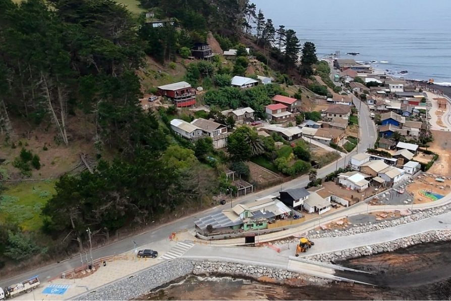 Obras del Borde Costero de Llico quedaron oficialmente finalizadas