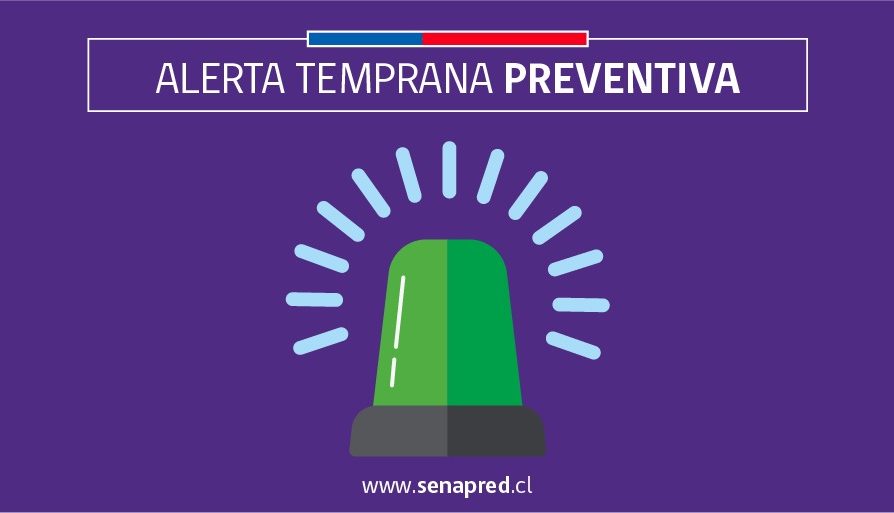 Alerta Temprana Preventiva por riesgo de incendios forestales en la Región del Maule