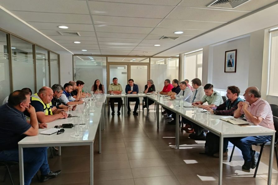 Delegación Presidencial Provincial de Curicó refuerza coordinación preventiva ante riesgo de incendios forestales