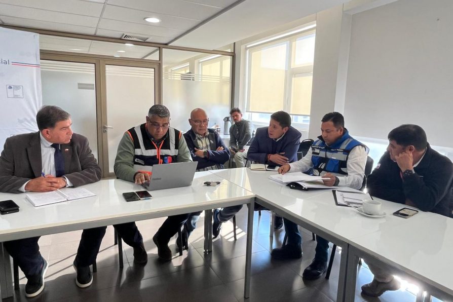 Delegado Óscar Águila encabezó Cogrid Provincial con foco en la evaluación y prevención de emergencias