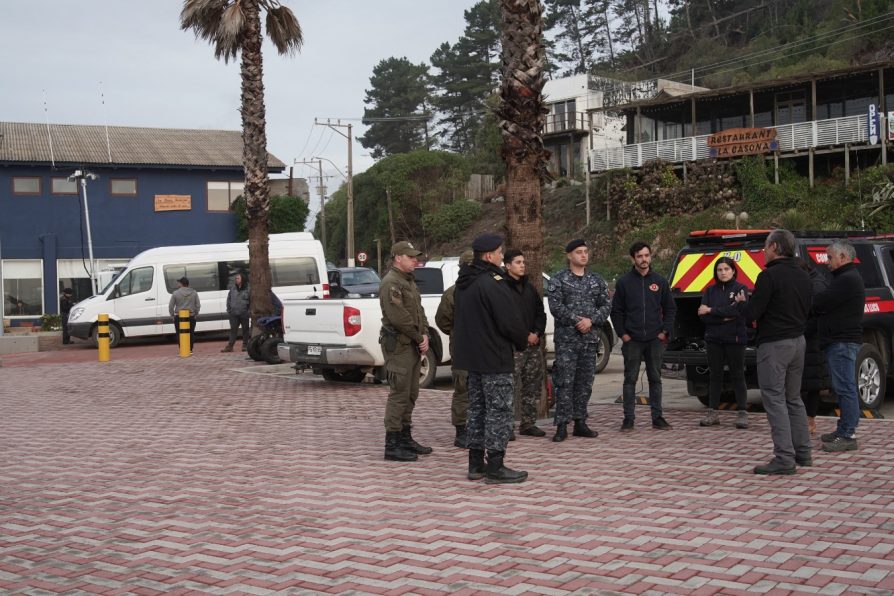 Coordinando labores para este jueves finalizó tercera jornada de búsqueda de pescador desaparecido