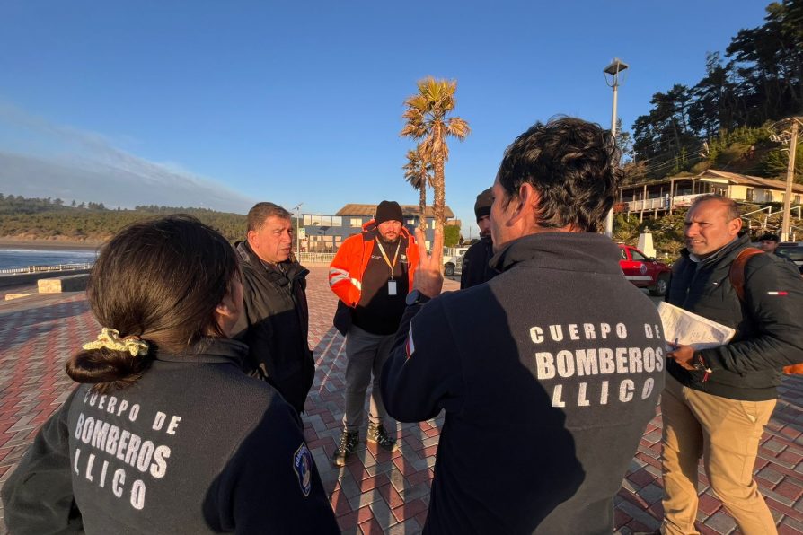 Delegado presidencial informó a la familia de pescador desaparecido labores desarrolladas