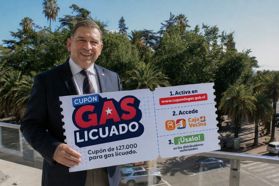 Delegado presidencial reitera llamado a activar el Cupón de Gas