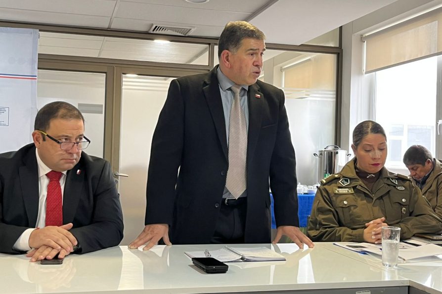 Comité Policial Provincial sesionó en la Delegación Presidencial de Curicó