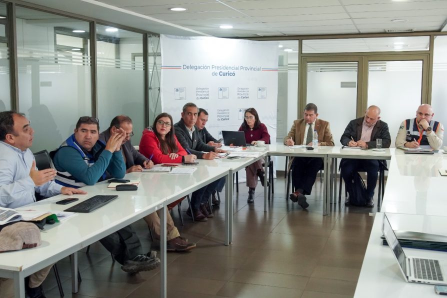 Delegado presidencial encabezó reunión informativa entre servicios públicos y vecinos de Molina, Parque Zapallar y Tutuquén