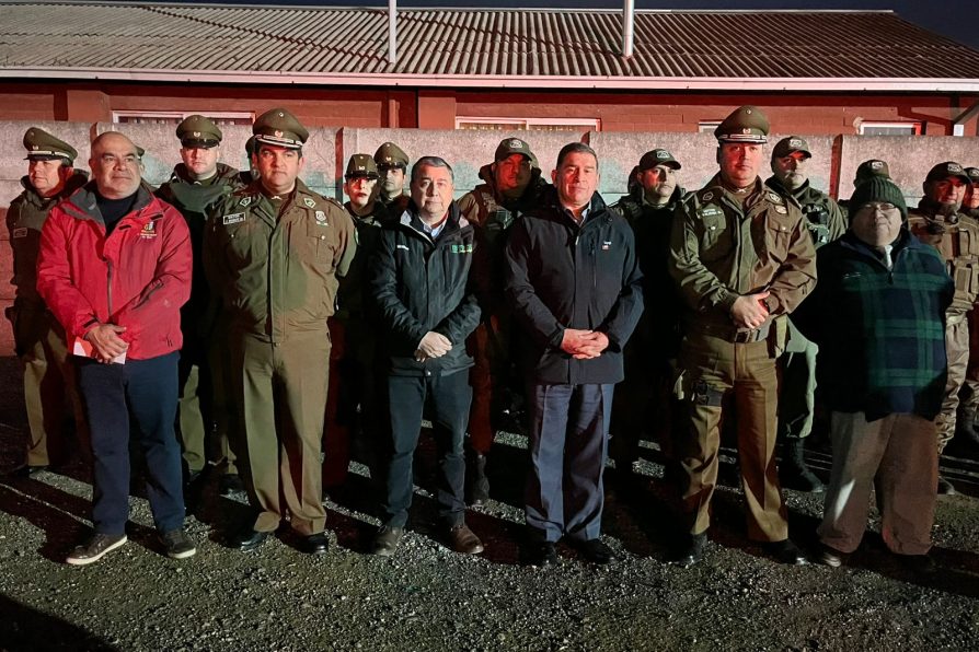 Delegación Presidencial encabezó servicio focalizado preventivo con la sección Centauro de Carabineros en Teno