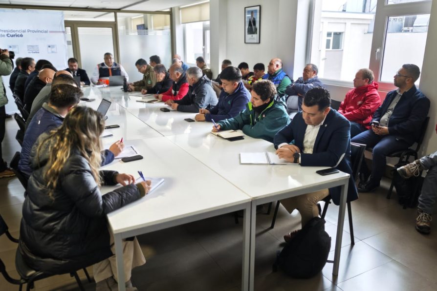 Autoridades mantienen monitoreo permanente por sistema frontal en la provincia de Curicó