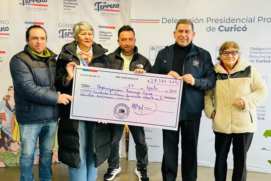 Delegación Presidencial Provincial entrega recursos del Fondo Social Presidente de la República