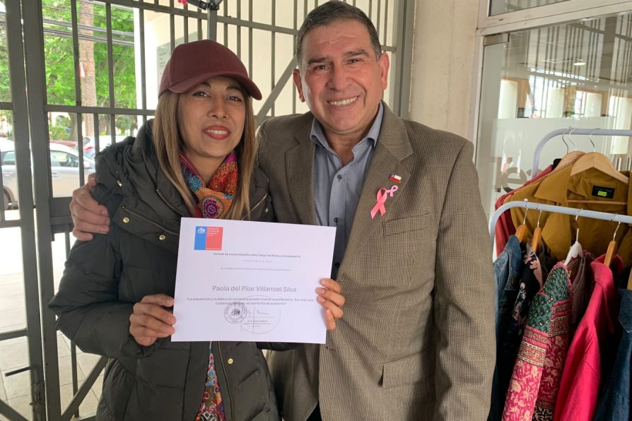 Delegación de Curicó impulsó Feria de Emprendedoras Oncológicas