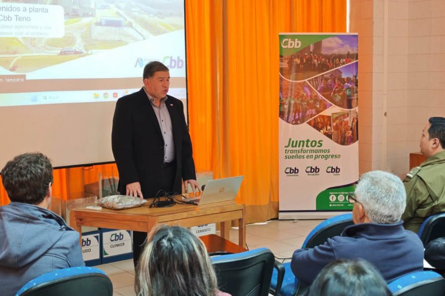 Delegado Presidencial participó en actividad Empresa Abierta en la Planta CBB Teno