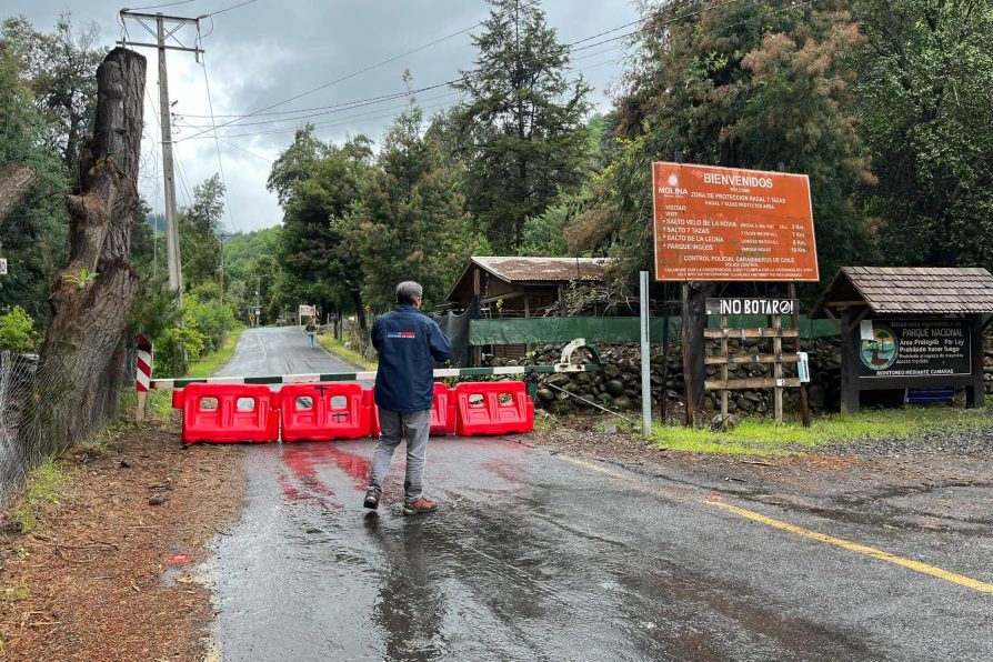 Delegación Presidencial informa apertura de rutas hacia la cordillera