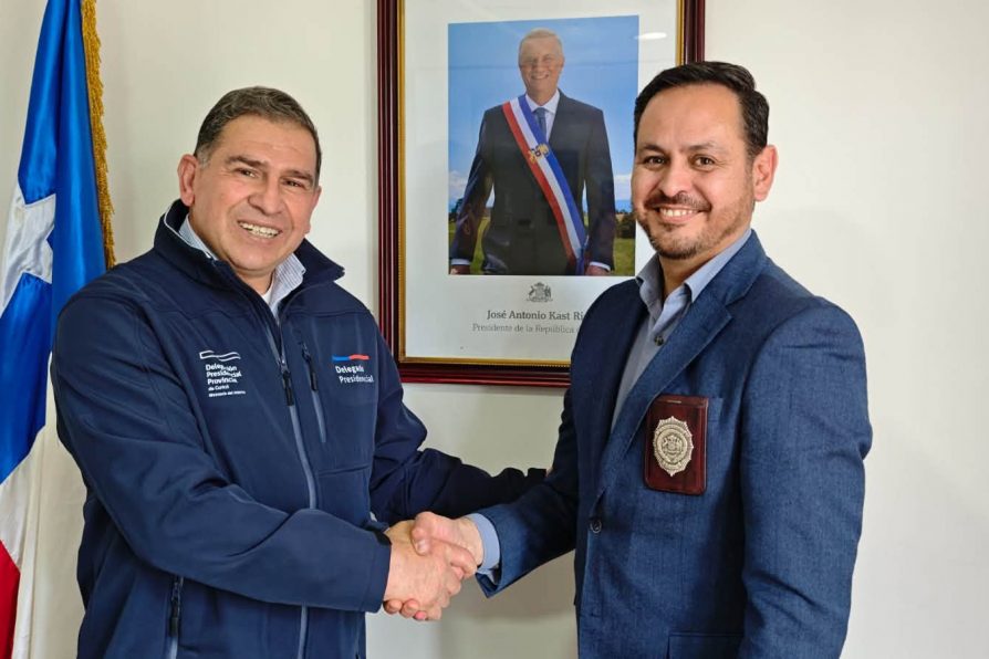 Delegado Presidencial se reunió con el Jefe de la Región Policial del Maule